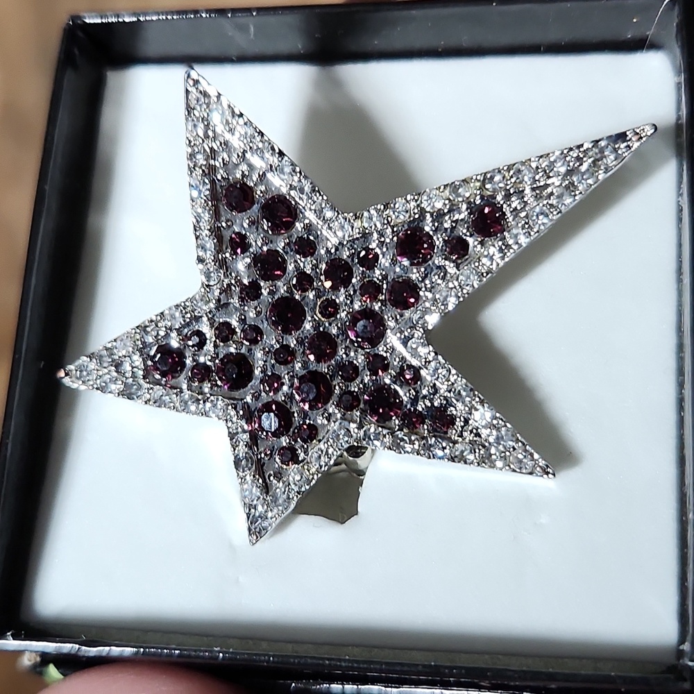 SCENTSY Finger Bling Star Stretchy Ring